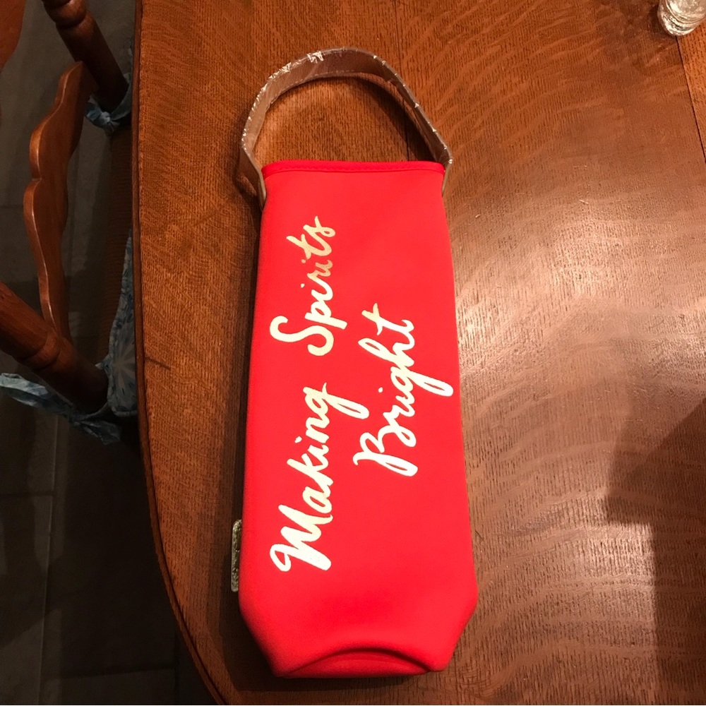 Lilly Pulitzer making spirits bright wine tote